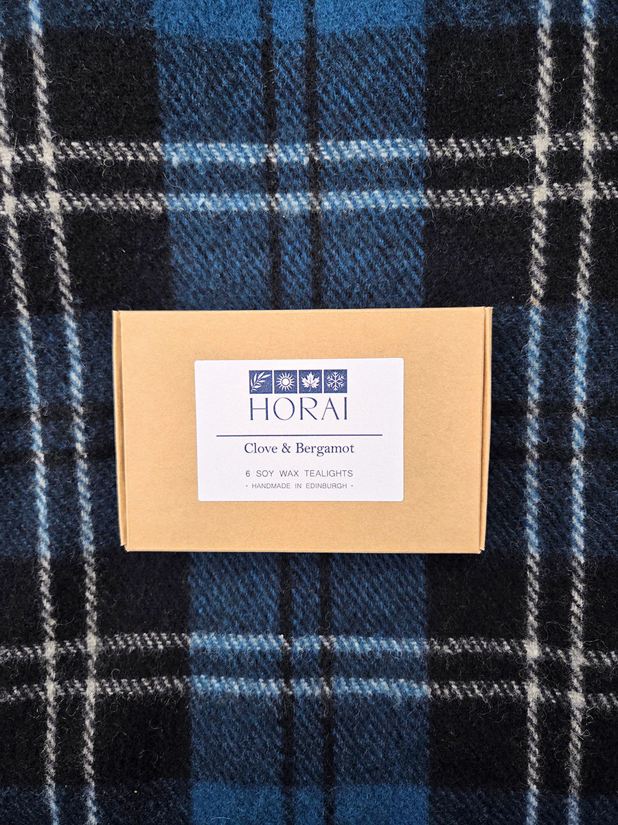 Clove and Bergamot Scented Soy Tealights
