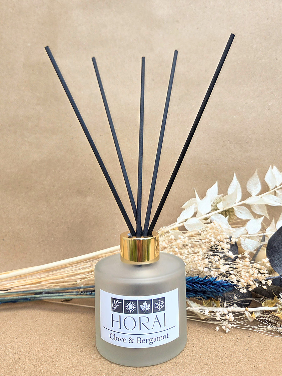 Clove and Bergamot reed diffuser
