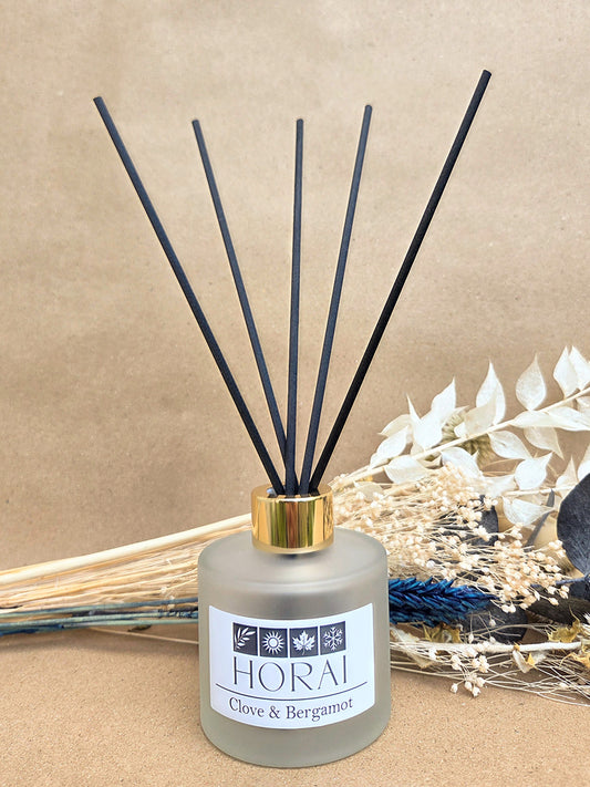 Clove and Bergamot reed diffuser